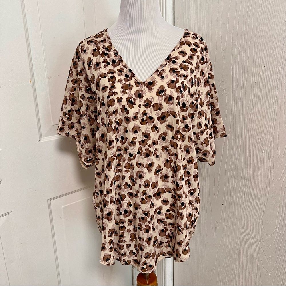 Lush Leopard Blouse D4*